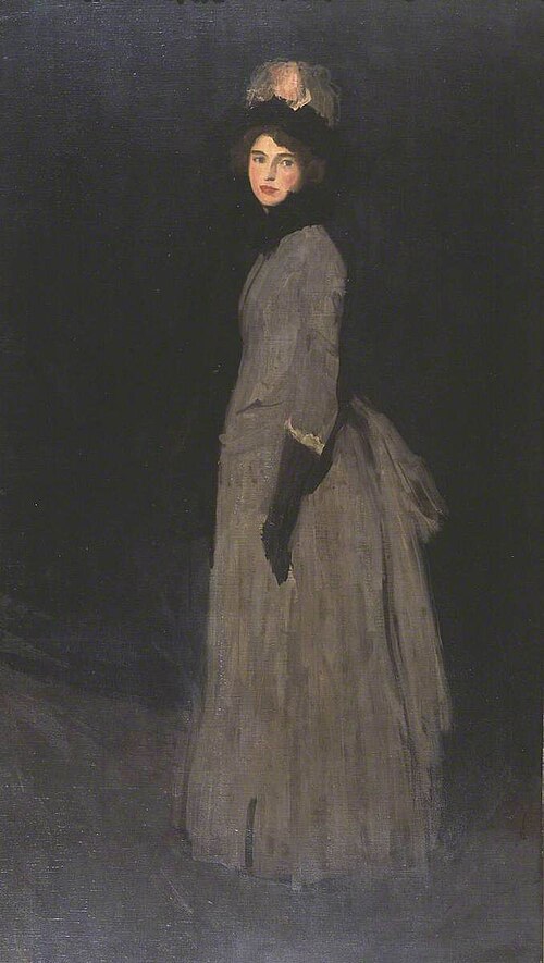 Study in Blue and Grey, 1891, Sydney Starr