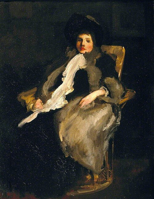 A Study, 1887, Sydney Starr