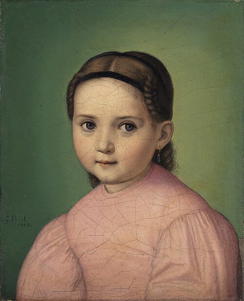 Bildnis eines Mädchens, 1838, Georg Philipp Schmitt