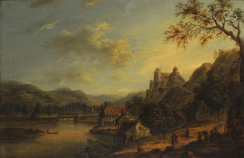 Landscape, 1750, Franz Schütz