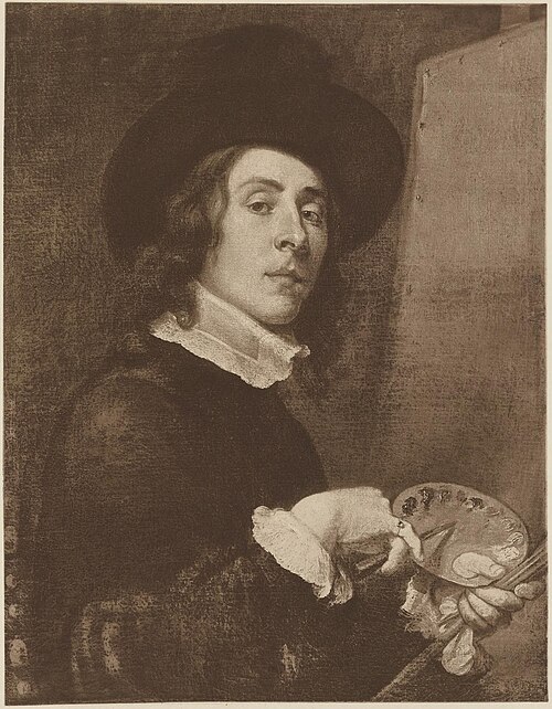Portrait du peintre Frans Hals, 1640, Antoine van Dyck