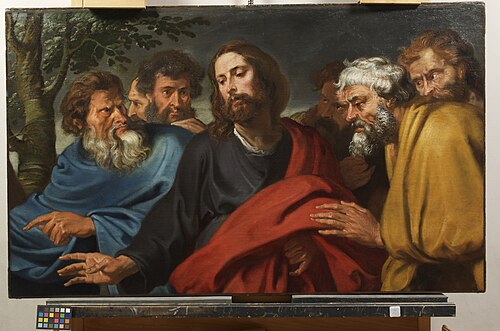 Christus and the Apostles, 1619, Antoine van Dyck