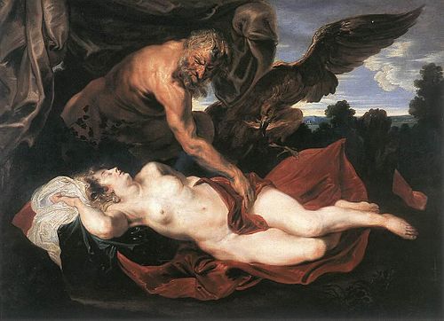 Jupiter et Antiope, 1620, Antoine van Dyck