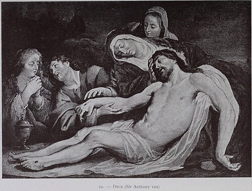 Entombment, 1640, Antoine van Dyck