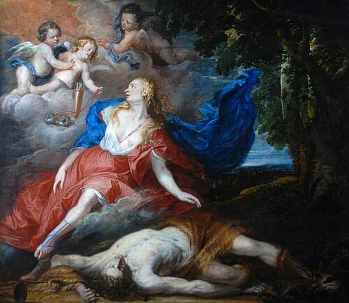 The Death of Adonis, , Antoine van Dyck