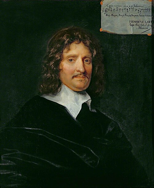 Henry Lawes, 1650, Antoine van Dyck