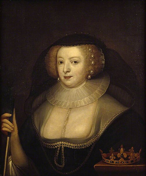 Frances Stuart, née Howard (1578–1639), Duchess of Lennox and Richmond, 1633, Antoine van Dyck