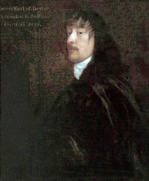 James Stanley (1607–1651), 7th Earl of Derby, 1700, Antoine van Dyck