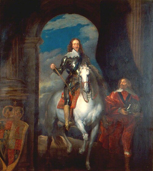 Charles I (1600–1649), on Horseback, , Antoine van Dyck