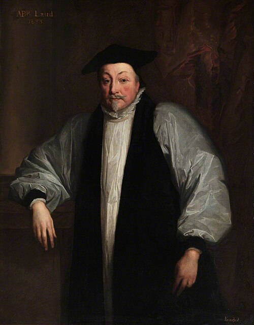 William Laud (1573–1645), Archbishop of Canterbury, 1633, Anthony van Dyck