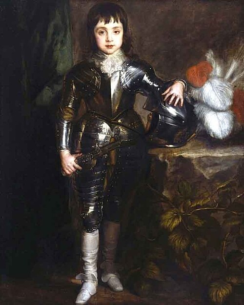 Charles II (1630–1685), as a Young Boy, 1638, Antoine van Dyck