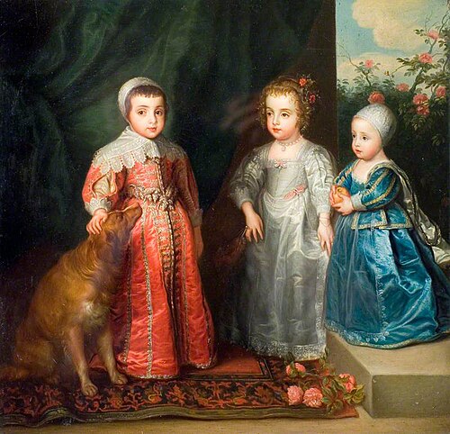 The Children of Charles I, , Antoine van Dyck