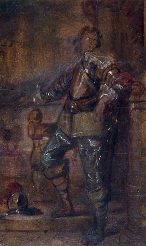 A Man in Half Armour, , Antoine van Dyck