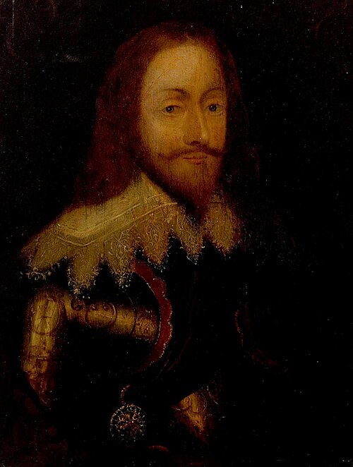 Charles I (1600–1649), in Armour Wearing the Order of the Thistle, , Antoine van Dyck