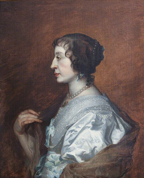 Henrietta Maria (1609–1669), , Antoine van Dyck