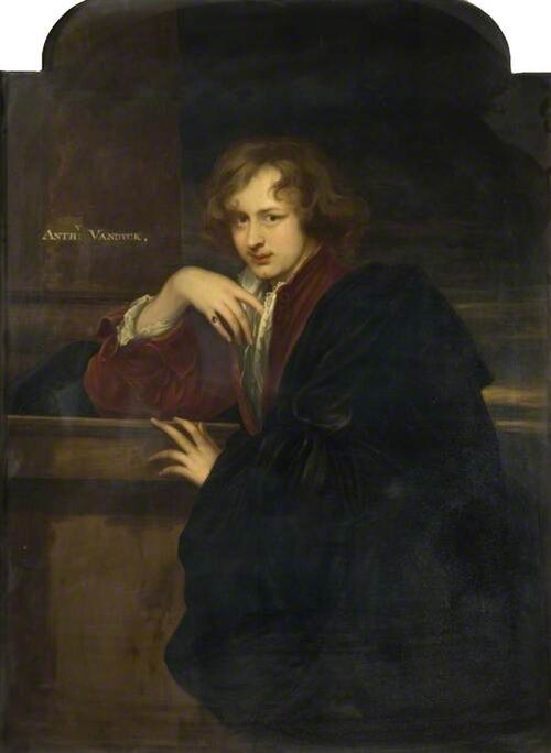 Self Portrait, When a Youth, , Antoine van Dyck