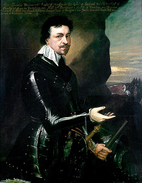 Thomas Wentworth (1593–1641), First Earl of Strafford, , Antoine van Dyck