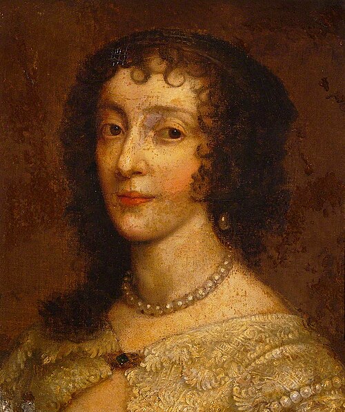 Henrietta Maria, , Antoine van Dyck