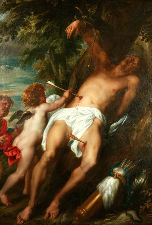 Saint Sebastian, , Antoine van Dyck