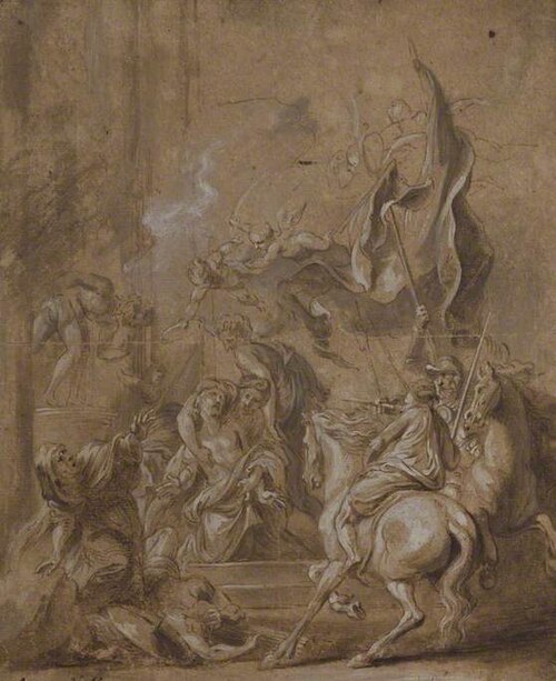 The Conversion of Saul, , Antoine van Dyck