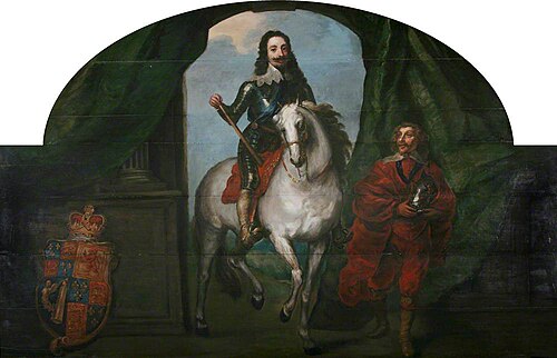 King Charles I (1600–1649) and His Equerry M. de St Antoine, Chevalier d'Epergnon, , Antoine van Dyck