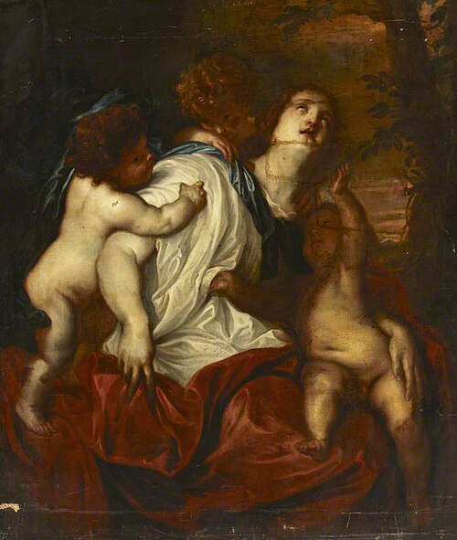 Charity, , Antoine van Dyck