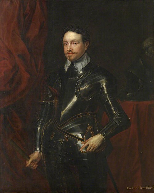 Thomas Wentworth (1593–1641), Earl of Strafford, , Anthony van Dyck