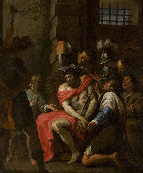 The Mocking of Christ, , Antoine van Dyck