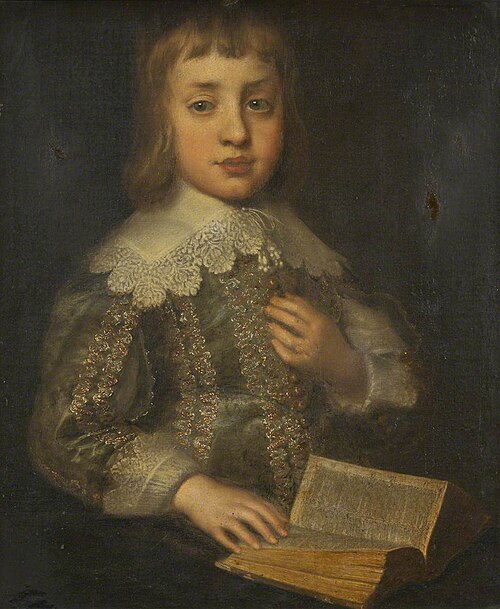 Charles II (1630–1685), as a Boy, , Antoine van Dyck