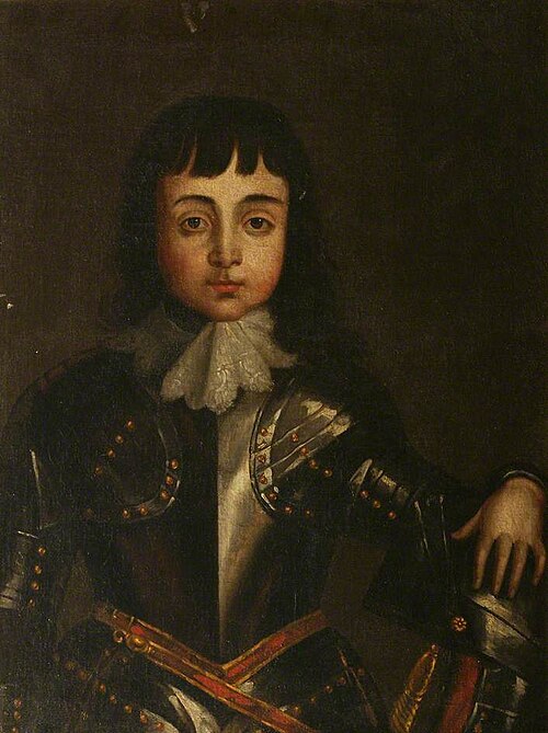 Charles II (1630–1685), as a Boy (version of a detail of a group portrait), , Anthony van Dyck
