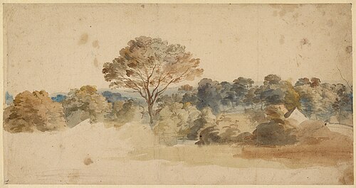 Paysage, 1640, Antoine van Dyck