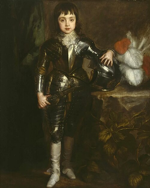 Portrait of Charles II as a young boy, 1638, Antoine van Dyck