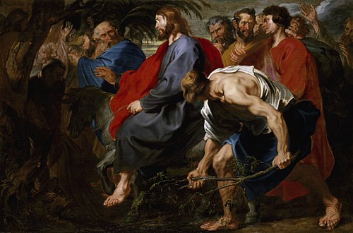 Entry of Christ into Jerusalem, 1617, Antoine van Dyck