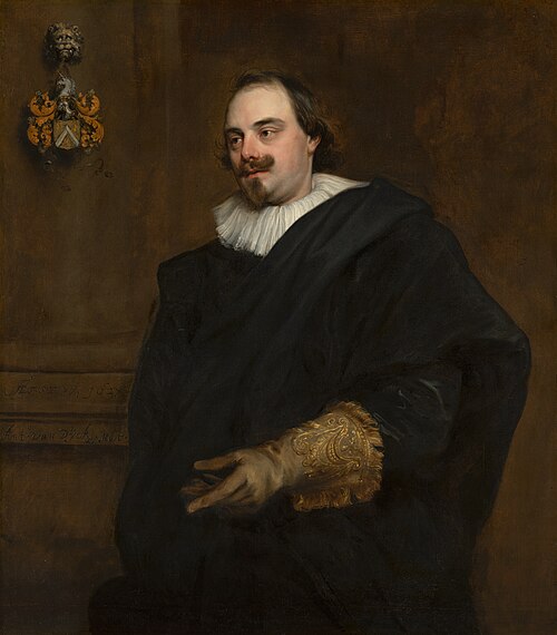 Portrait de Peeter Stevens, 1627, Antoine van Dyck