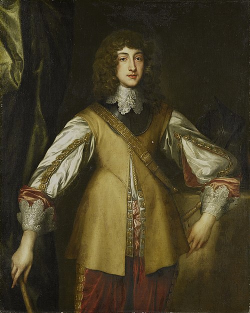 Portrait of Prins Rupert (1619-82), count palatine of Rhine, 1650, Anthony van Dyck
