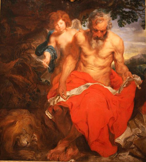St Jerome, 1620, Anthony van Dyck