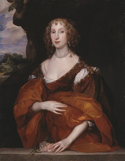 Portrait of Mary Hill, Lady Killigrew, 1638, Antoine van Dyck