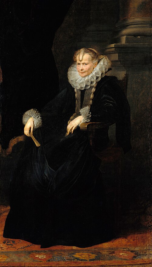 Portrait of a Genoese Lady, 1622, Anthony van Dyck
