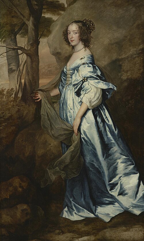 Anne, Countess of Clanbrassil, 1636, Antoine van Dyck