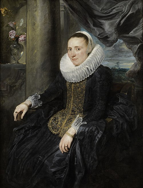 Margareta Snyders, 1620, Antoine van Dyck