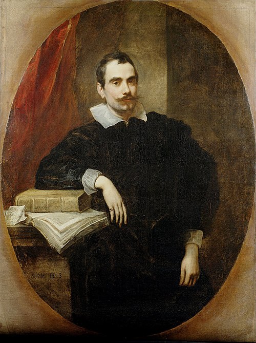 Portrait d'Ottaviano Canevari, 1625, Antoine van Dyck