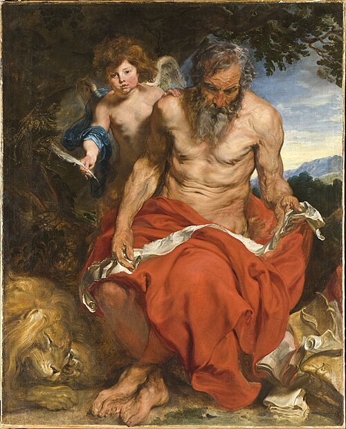 Saint Jerôme, 1619, Antoine van Dyck