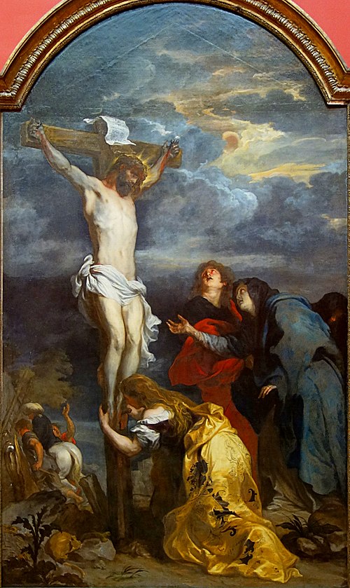 Le Christ en croix, 1630, Antoine van Dyck