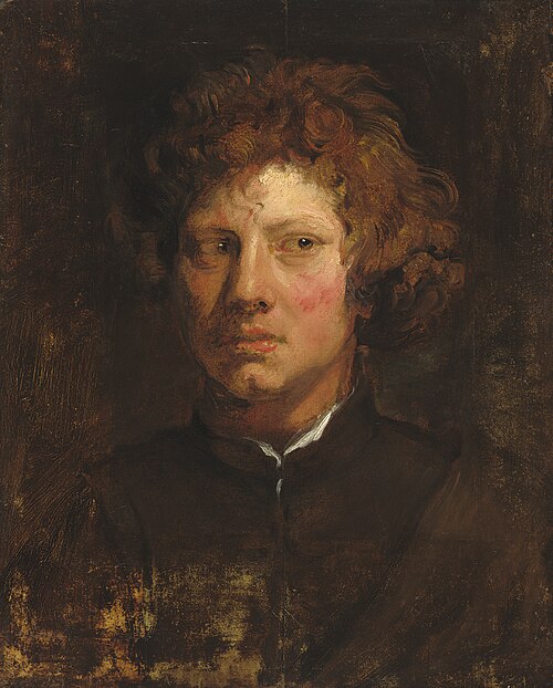 Head of a Young Man, 1617, Anthony van Dyck