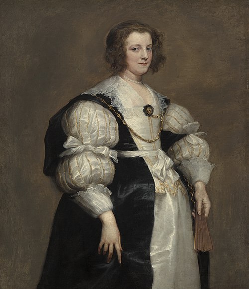 Lady with a Fan, 1628, Anthony van Dyck
