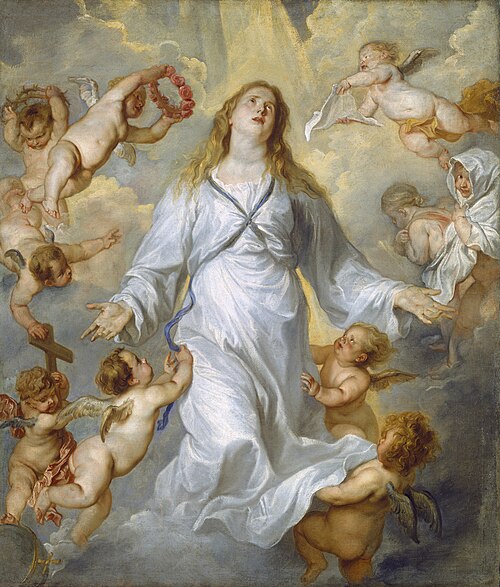 The Virgin as Intercessor, 1628, Anthony van Dyck
