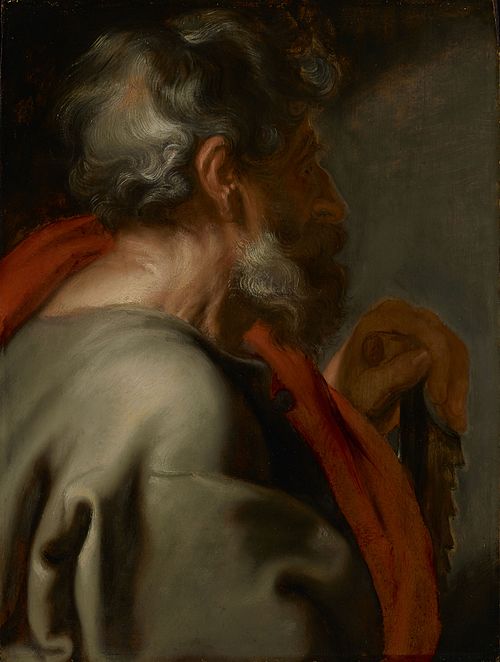 The Apostle Simon, 1618, Antoine van Dyck