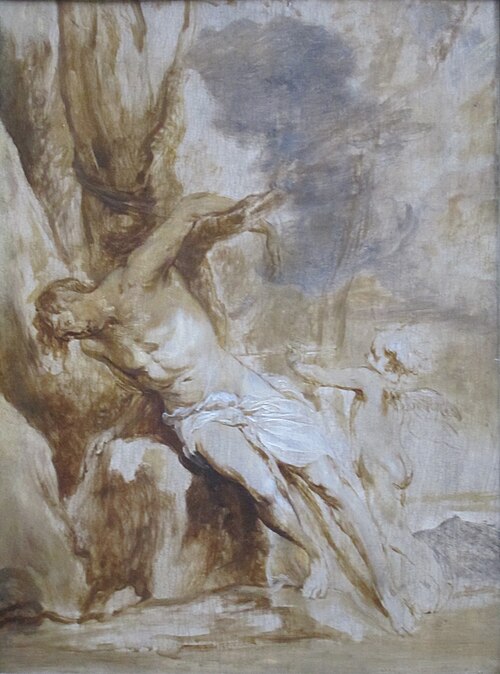 Saint Sebastian Tended by an Angel, 1630, Antoine van Dyck