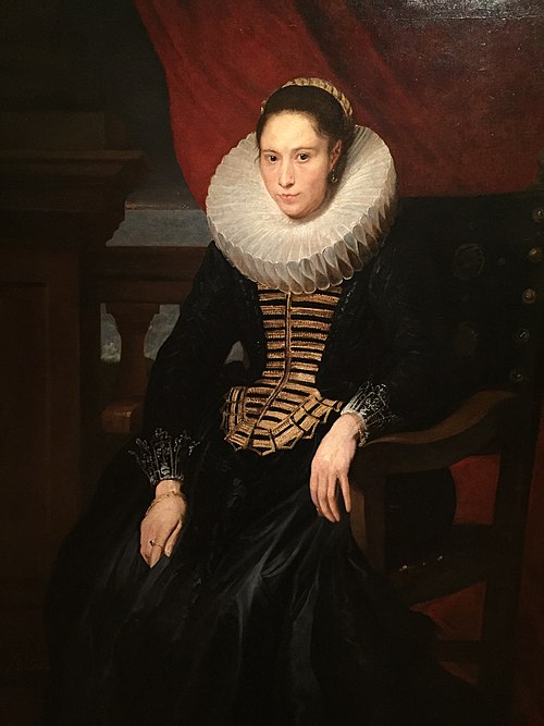 Portrait d'une dame, 1620, Antoine van Dyck