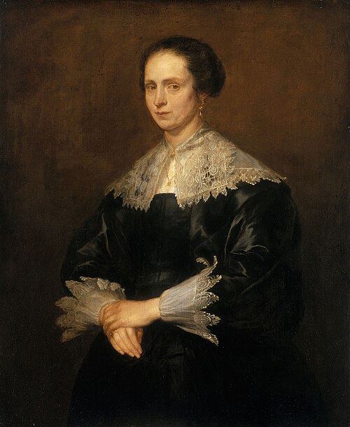 Portrait of Helena Tromper Du Bois, 1631, Antoine van Dyck